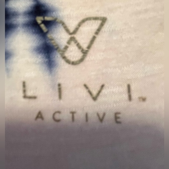 Livi Women’s Active Blue and White Lounging Dress - Picture 8 of 9